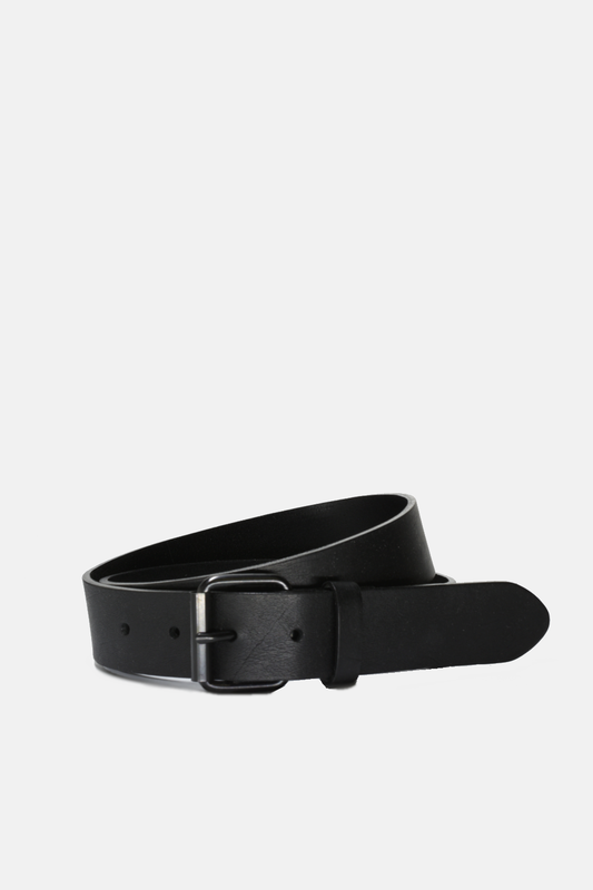 Black Leather Belt