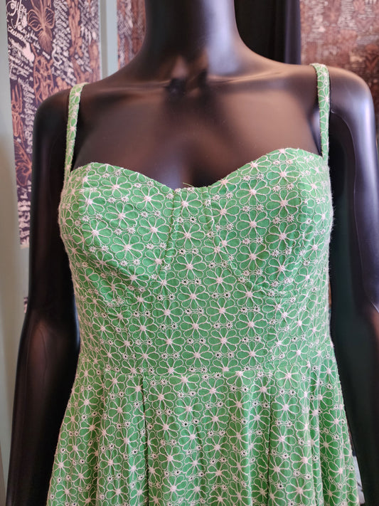 Green Cotton Dress