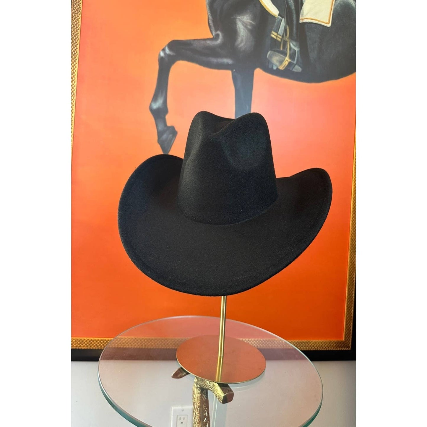 Vegan Cattlemens Felt Cowboy Hat