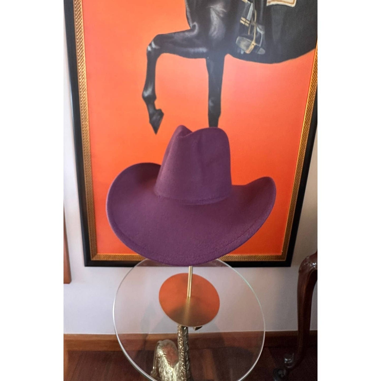 Vegan Cattlemens Felt Cowboy Hat