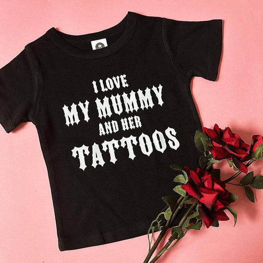 Mummys Tattoos Kids T-Shirt