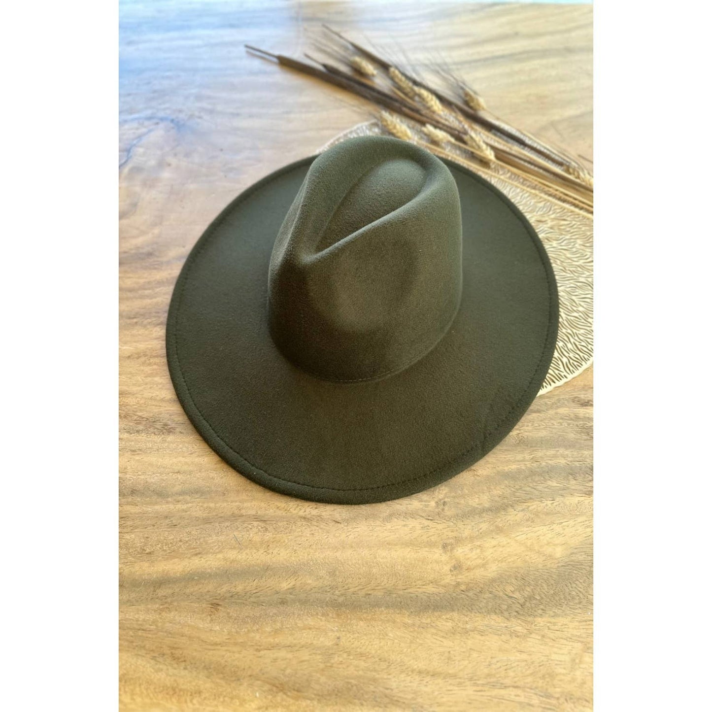 Wide Brim Felt Hat