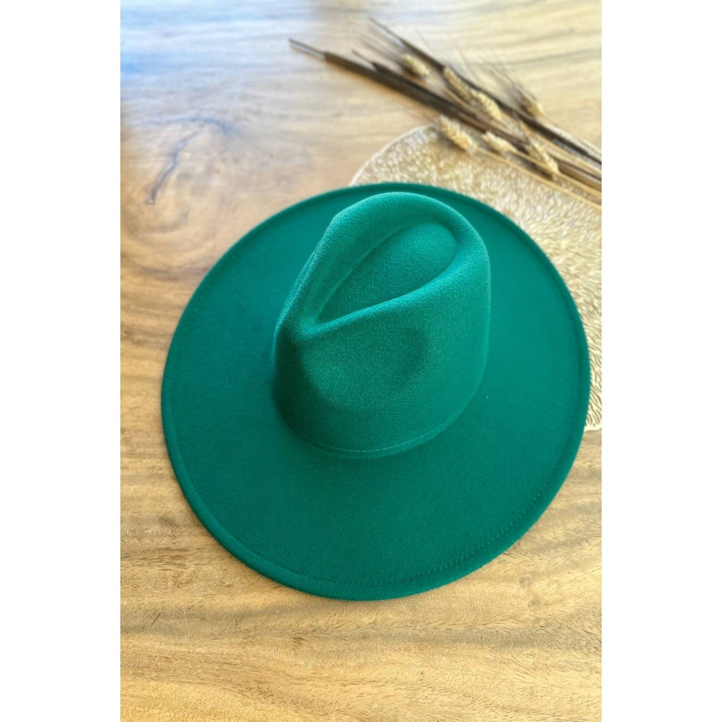 Wide Brim Felt Hat