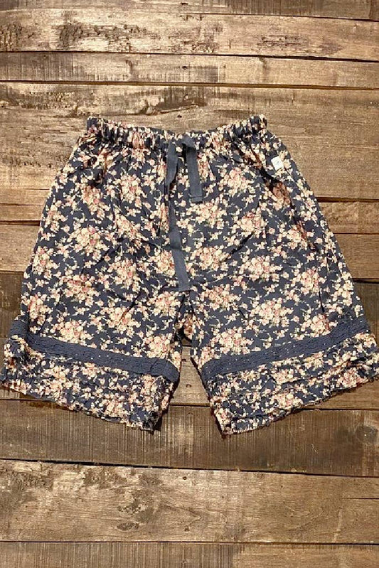 Love Letters Shorts - Navy