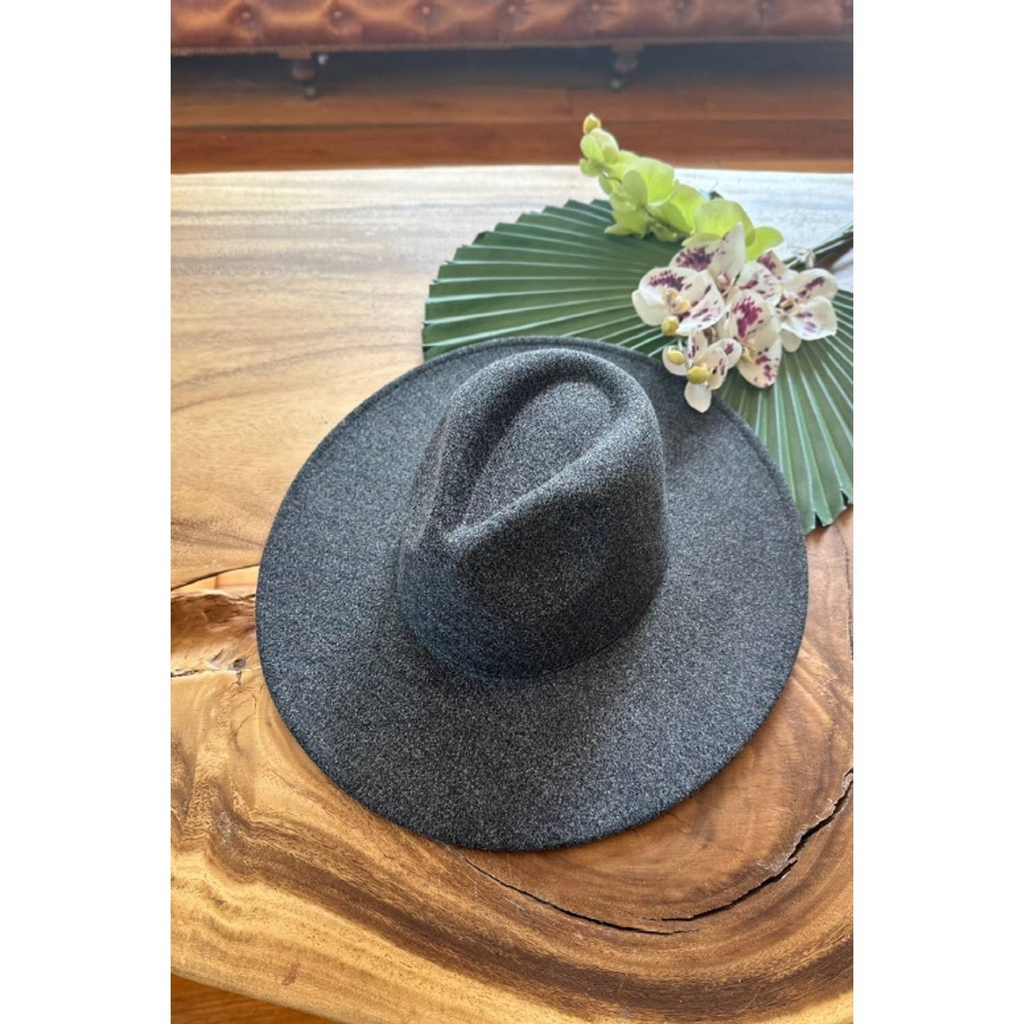 Wide Brim Felt Hat