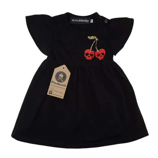 Cherry Skull Girls Dress