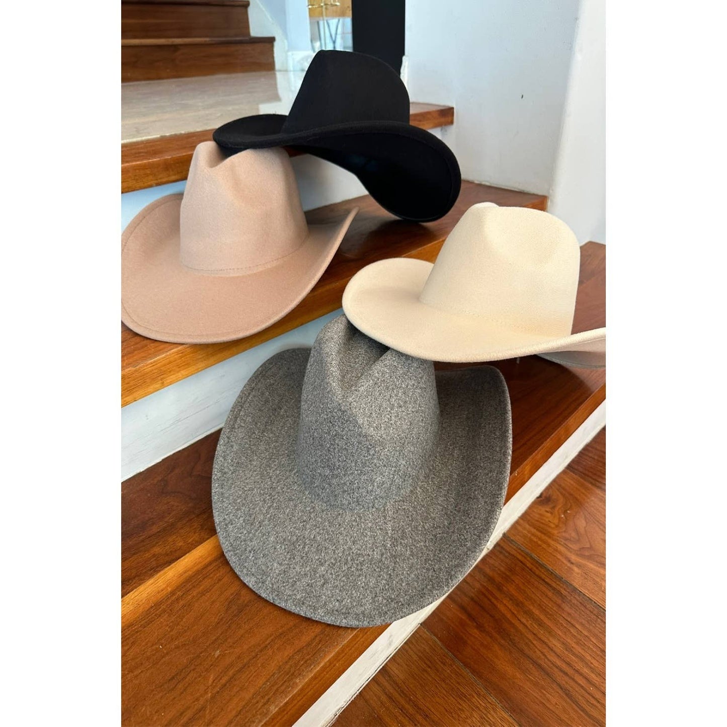 Vegan Cattlemens Felt Cowboy Hat