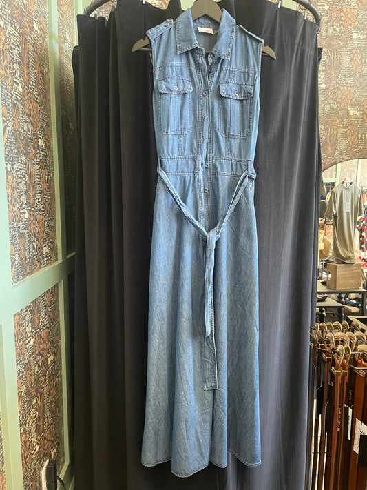 Denim Maxi Dress