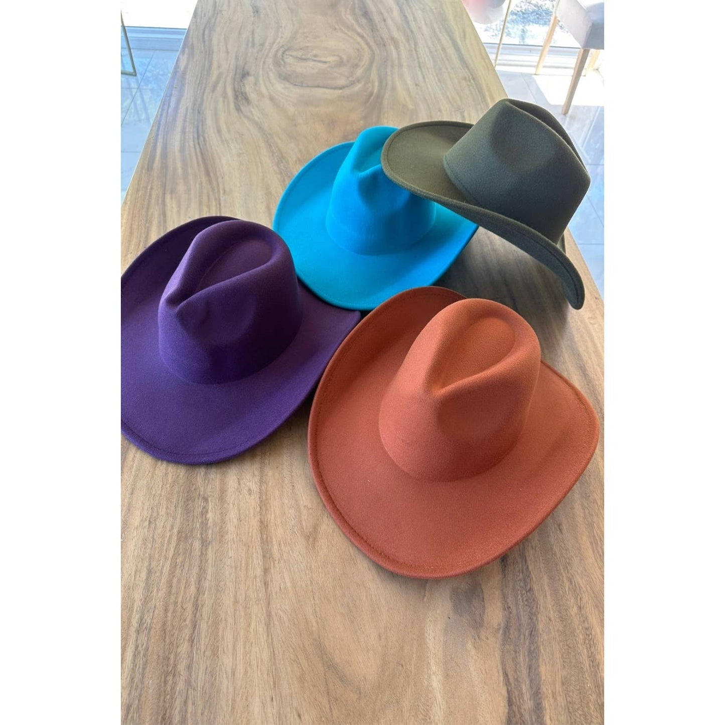 Vegan Cattlemens Felt Cowboy Hat