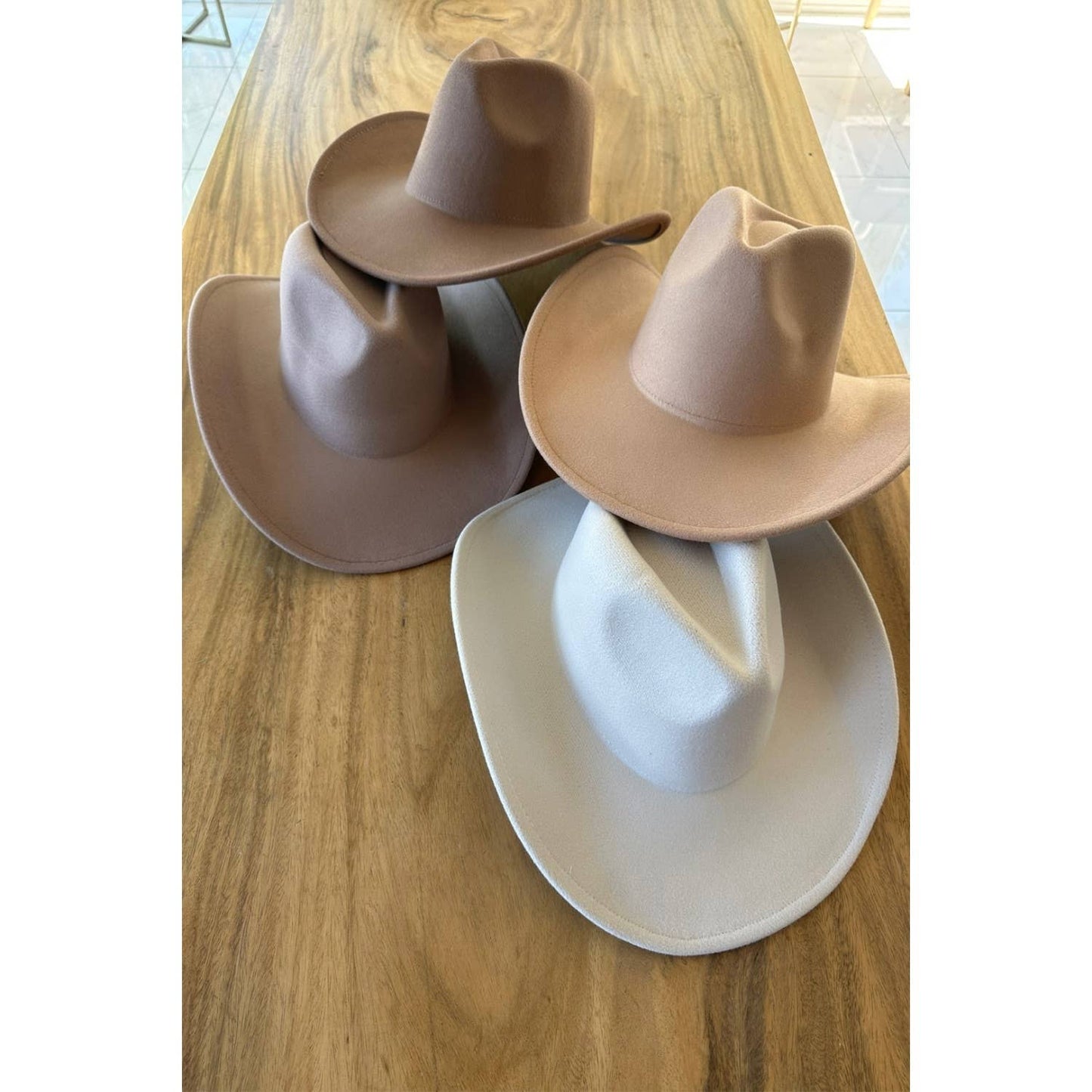 Vegan Cattlemens Felt Cowboy Hat