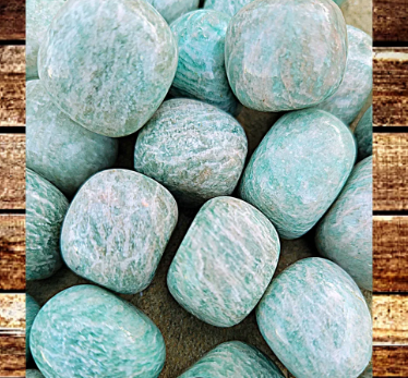 Amazonite Tumbled Stones 20-30 mm (0.8-1.2 inches)