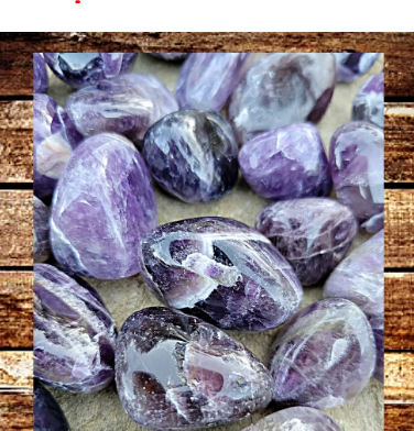 Amethyst Tumbled Stones 20-30 mm (0.8-1.2 inches)