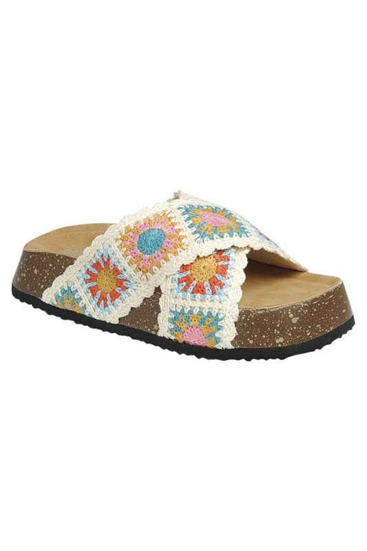 Granny Square Slip On