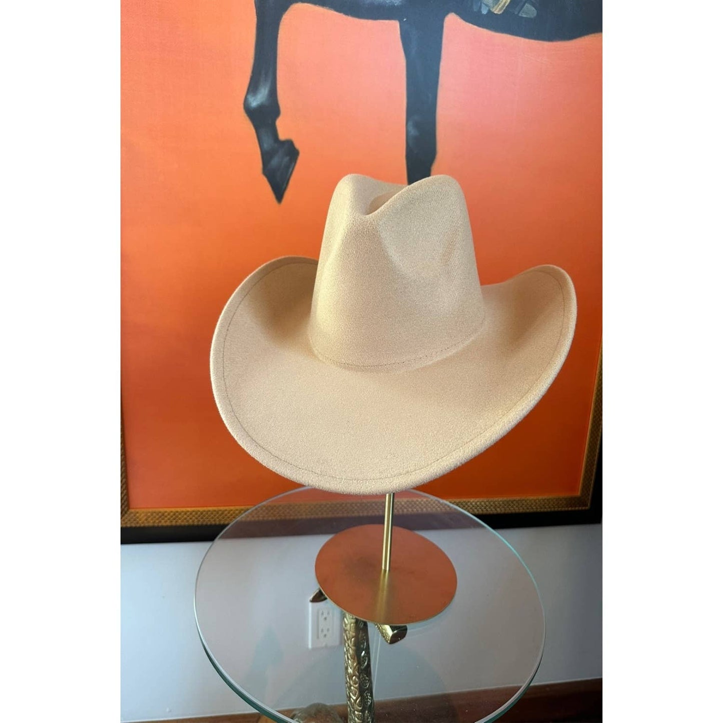 Vegan Cattlemens Felt Cowboy Hat