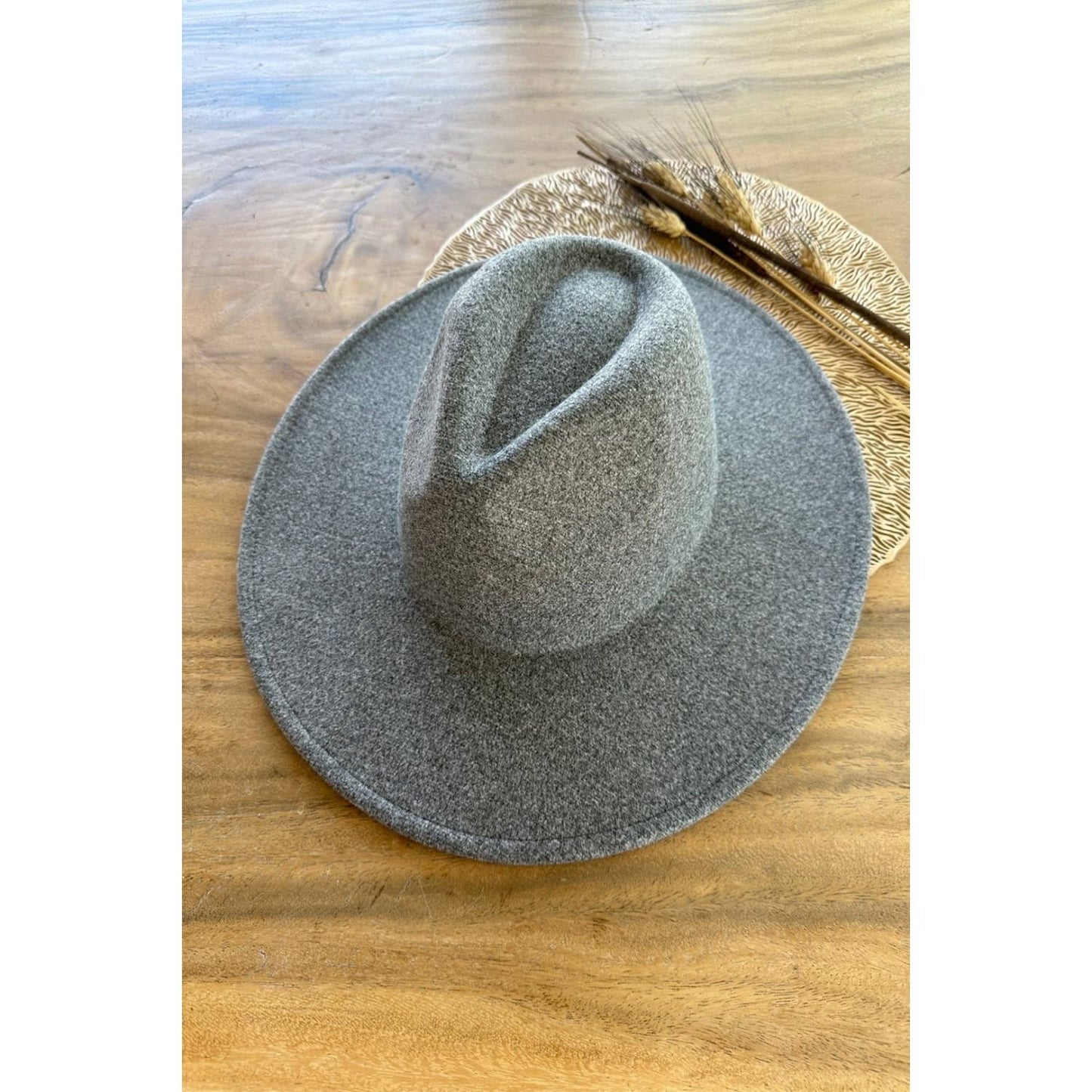 Wide Brim Felt Hat