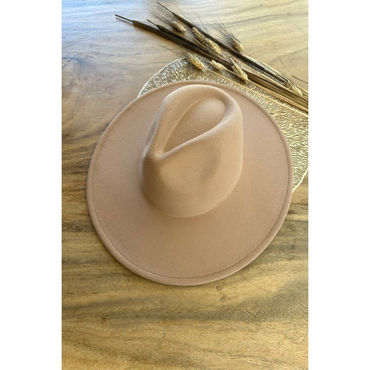 Wide Brim Felt Hat