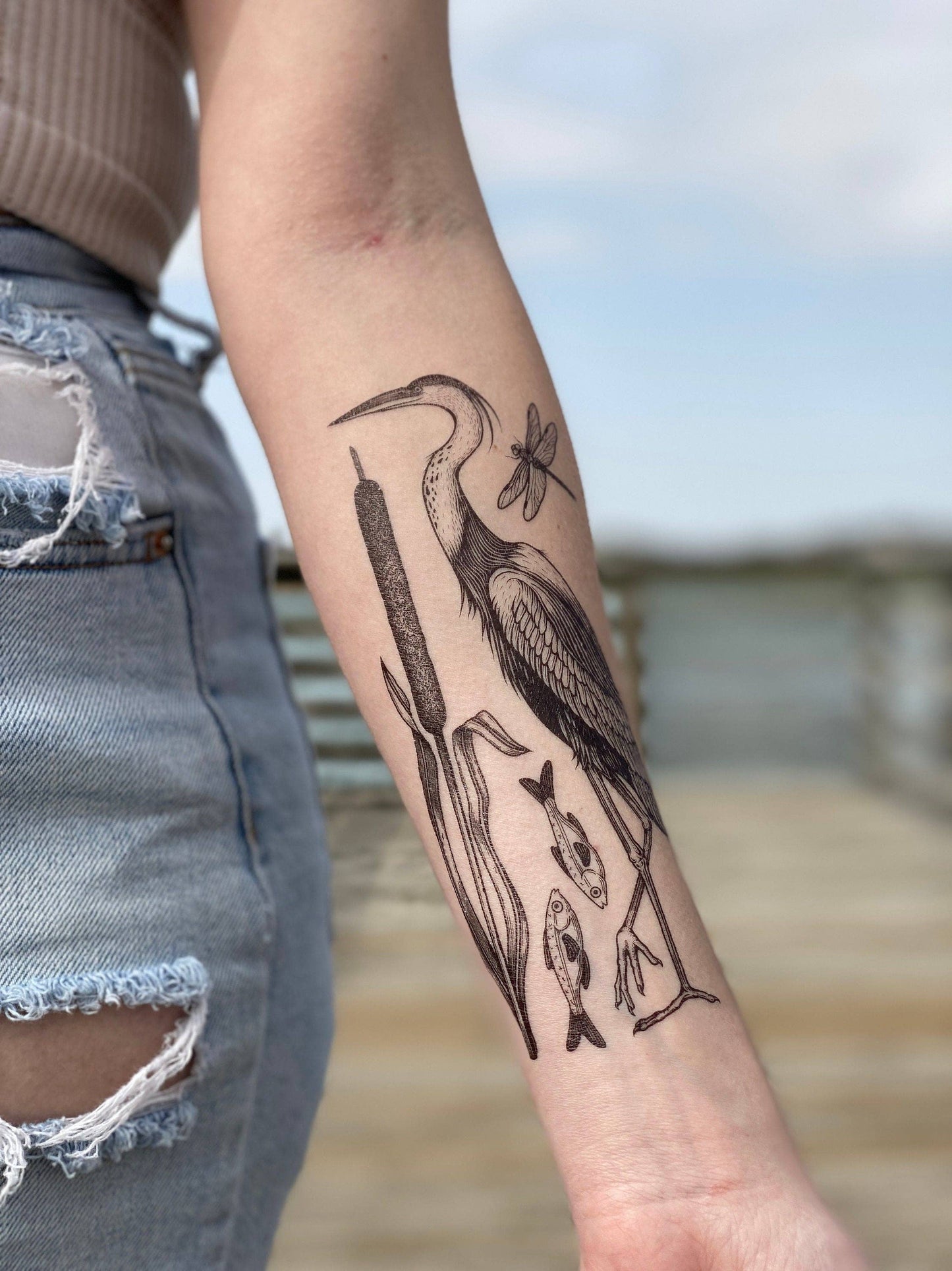 Lake Life Temporary Tattoo Collection