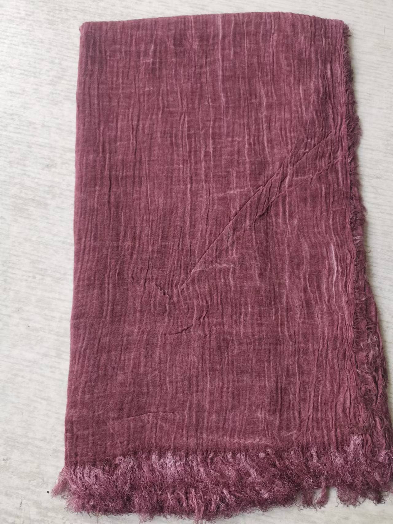 Scarvii - Farmhouse Style Cotton Linen Long Scarf & Shawl